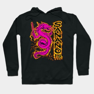 Sanano FMA Dragon Fire Pink Hoodie